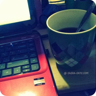 work and coffee