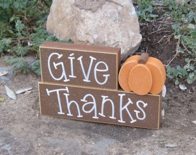Give thanks