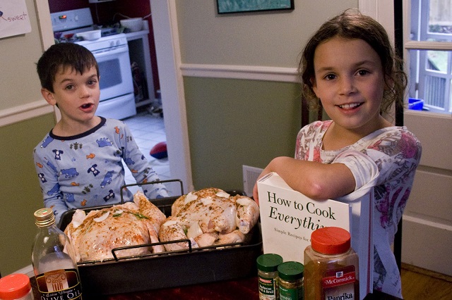 children-cooking